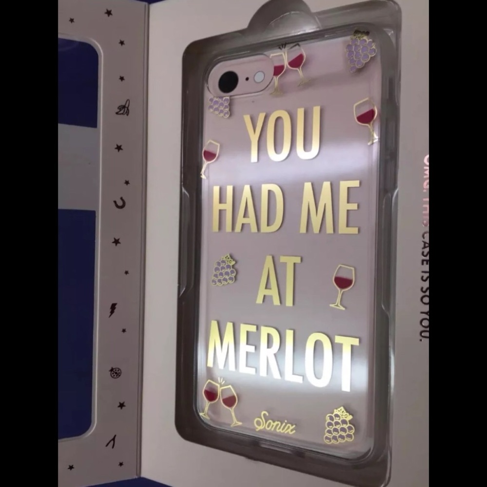 Sonix iPhone 7/8 Case / YOU HAD ME AT MERLOT